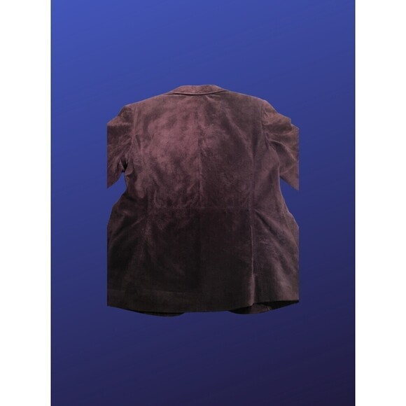 I.E. Blazer Jacket, 100% SUEDE Leather, EGGPLANT, WOMEN’S Size S, NWOT - Picture 10 of 10